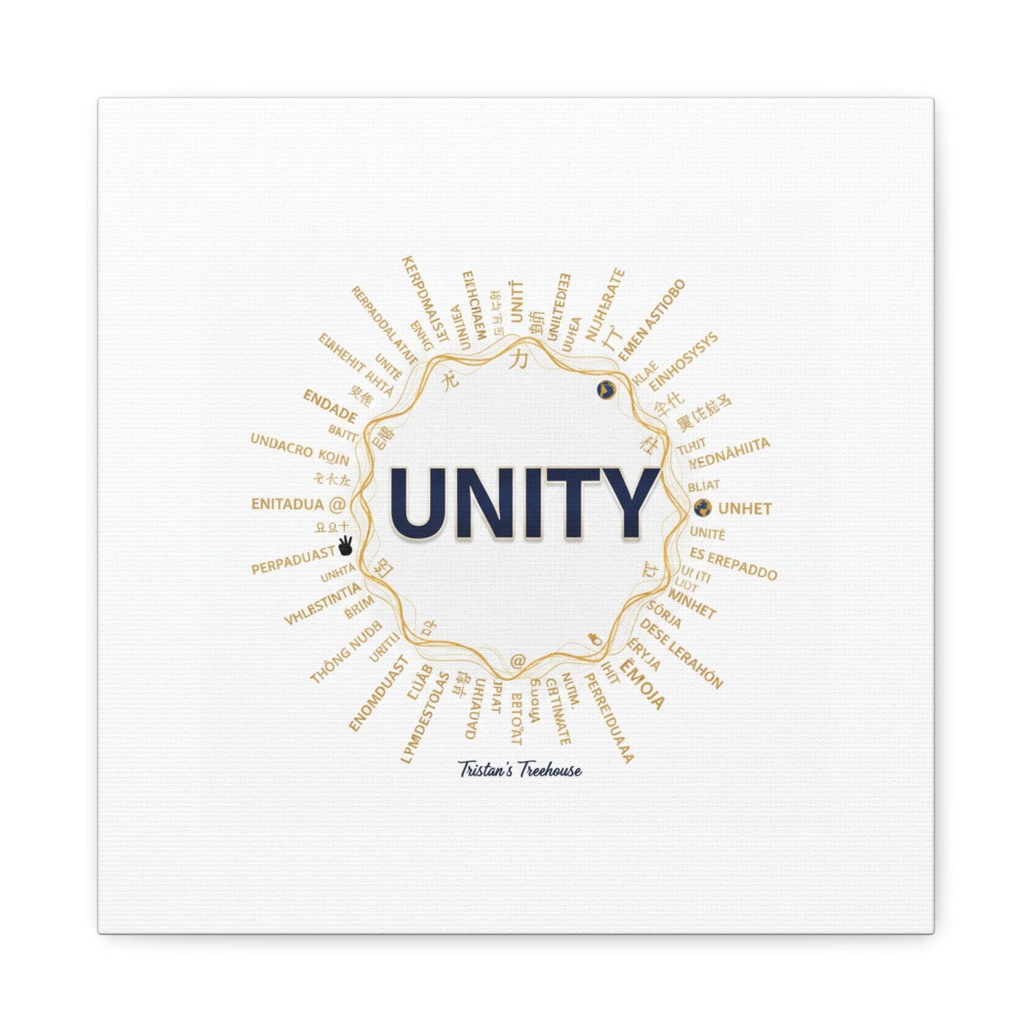 UNITY Canvas, Matte Stretched 1.25" | Dry January sober curious decor