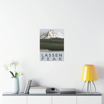 Lassen Peak Print – Unframed Wall Art
