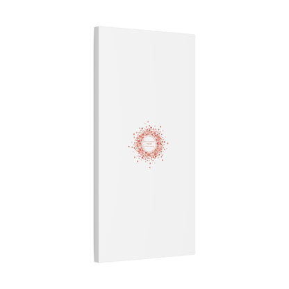 Tiny Heart Confetti Canvas | Matte Stretched Wall Art