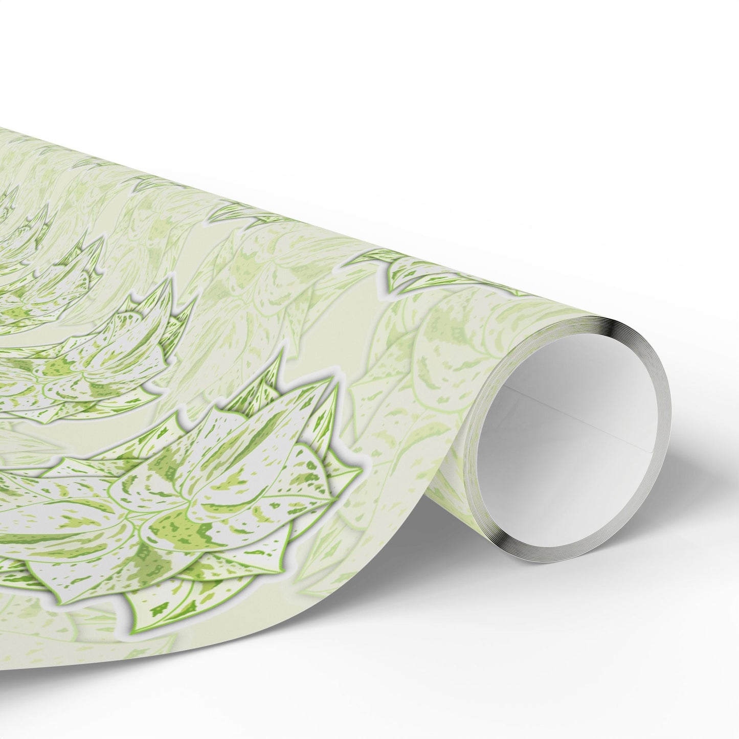 Snow Queen Pothos Wrapping Paper – Botanical Gift Wrap Roll