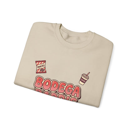 Bodega Baddie Crewneck Sweatshirt | NYC, Spanglish, Y2K Deli Sign