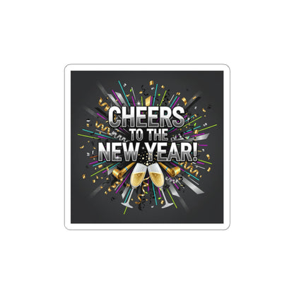 Cheers to the New Year Sticker | NYE countdown, champagne sparkle
