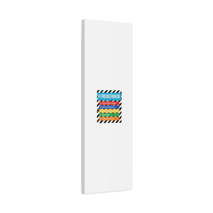 #1 Procrastinator Canvas, Rank-Style List Poster | Top-List Ranking Obsession