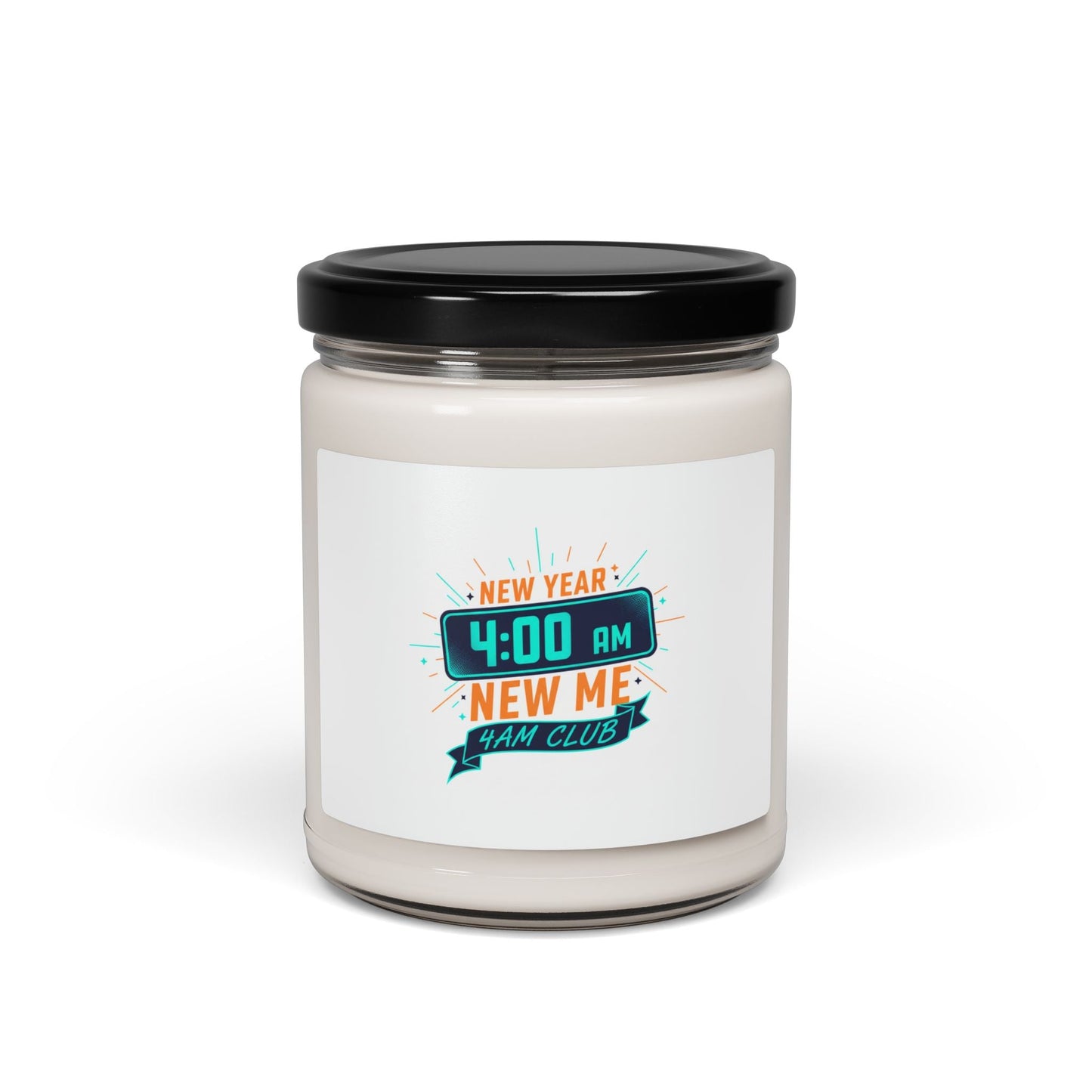 New Year 4:00 AM New Me Candle | Holiday Novelty, Festive Scented Soy