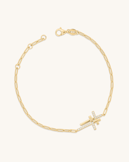 Double Cross Bracelet
