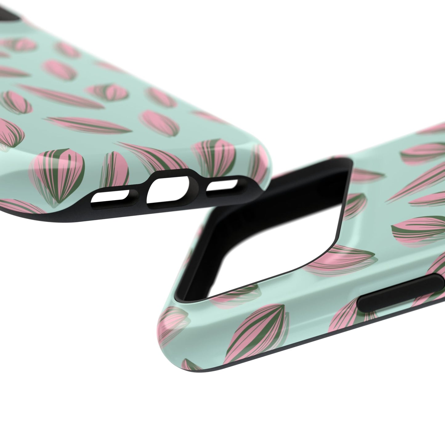 Tradescantia Nanouk Pattern Phone Case – Dual Layer Protective Cover