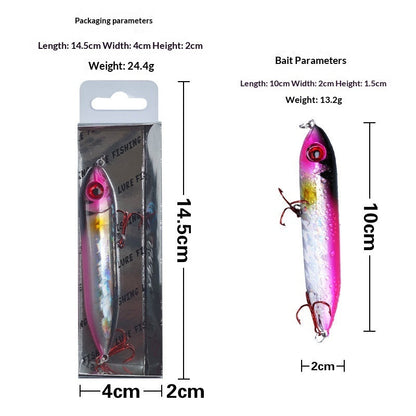 Wholesale Cross-border Exclusive Lifelike Fish-eye Tackle Floating Pencil Lures For Lure Fishing
