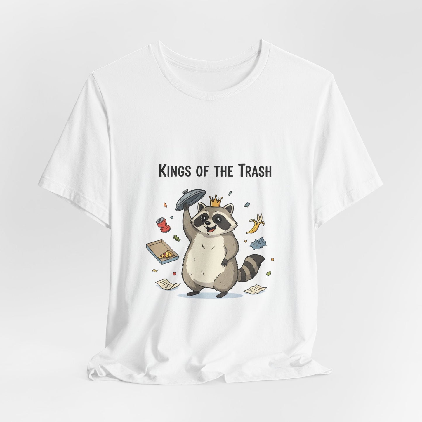 Kings of the Trash Raccoon Tee | trash panda, raccoon doodle