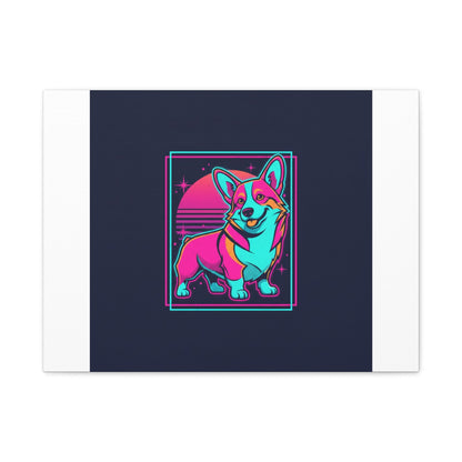 Platonic Love Corgi Canvas | Friendship Valentine, Galentine’s Wall Art
