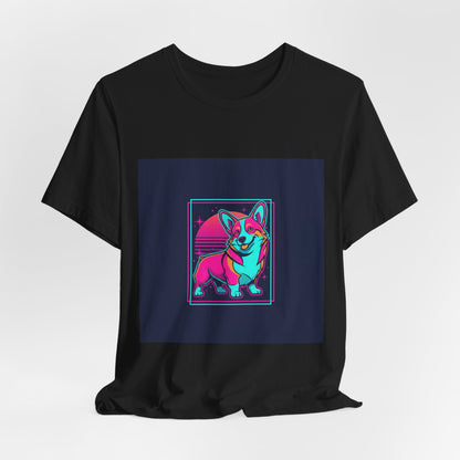 Corgi Pop Art Tee | friendship Valentine, platonic love