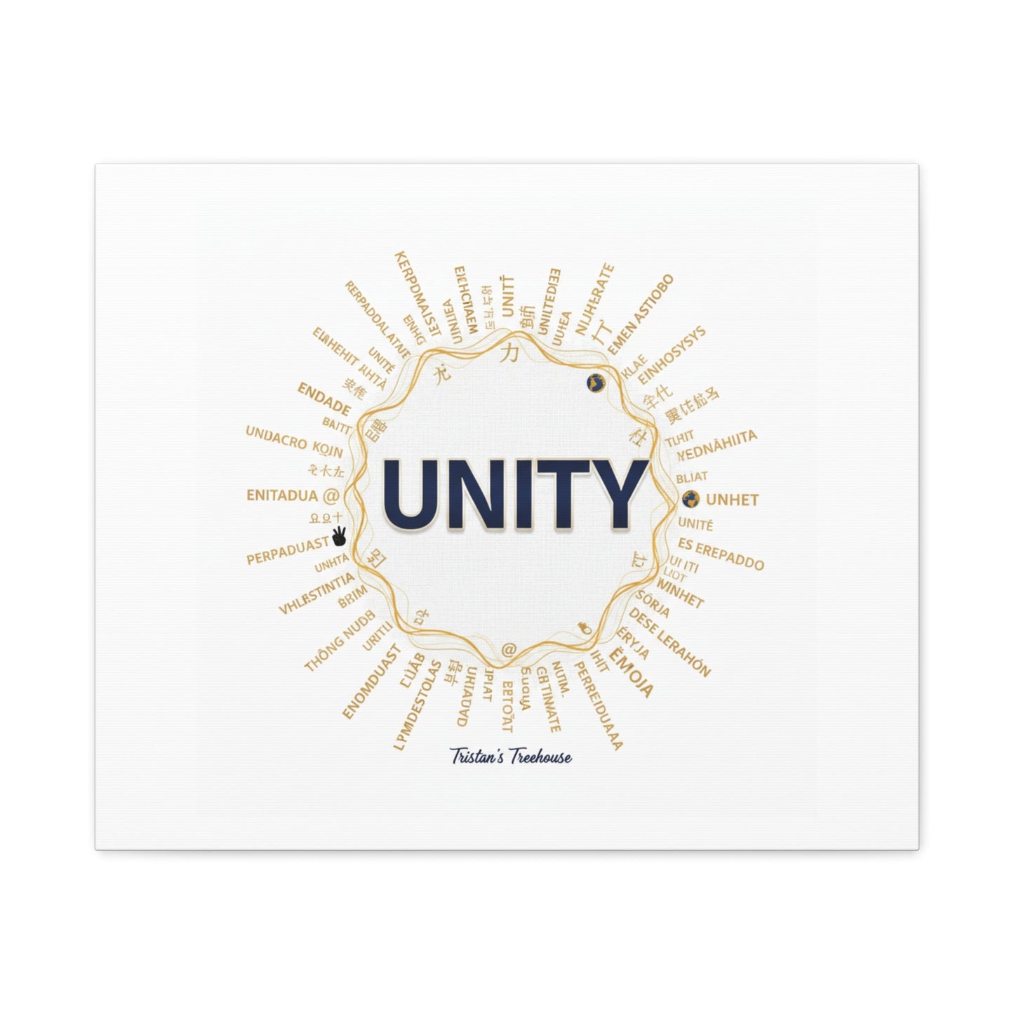 UNITY Canvas, Matte Stretched 1.25" | Dry January sober curious decor