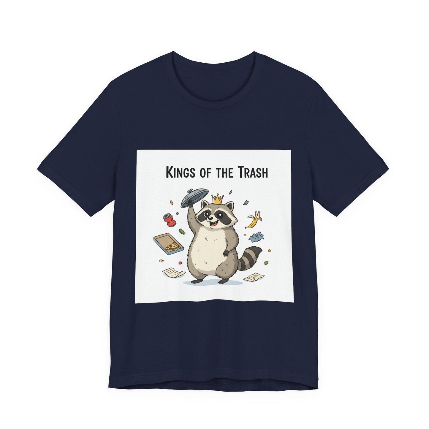 Kings of the Trash Raccoon Tee | trash panda, raccoon doodle