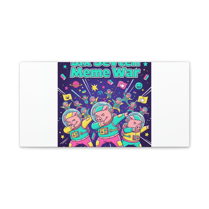 Six Sevven Meme War™ Canvas Tote | Nissspelled Edition