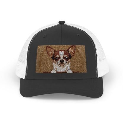 Meme Dog Trucker Hat — Funny Snapback Cap