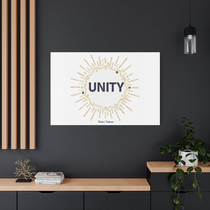 UNITY Canvas, Matte Stretched 1.25" | Dry January sober curious decor