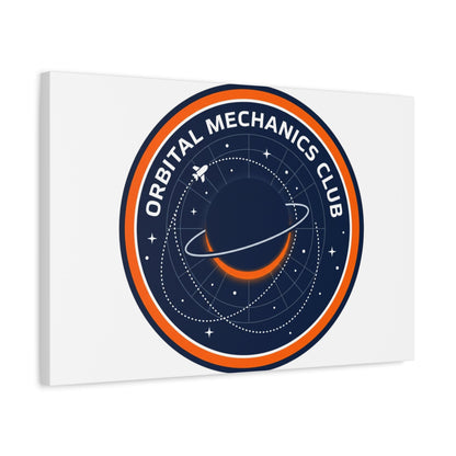 Orbital Mechanics Club Canvas | mission patch, space science