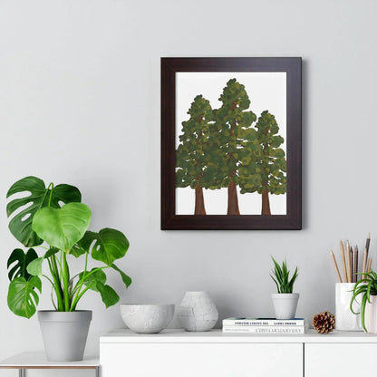 Coastal Redwood Framed Print – Wall Art