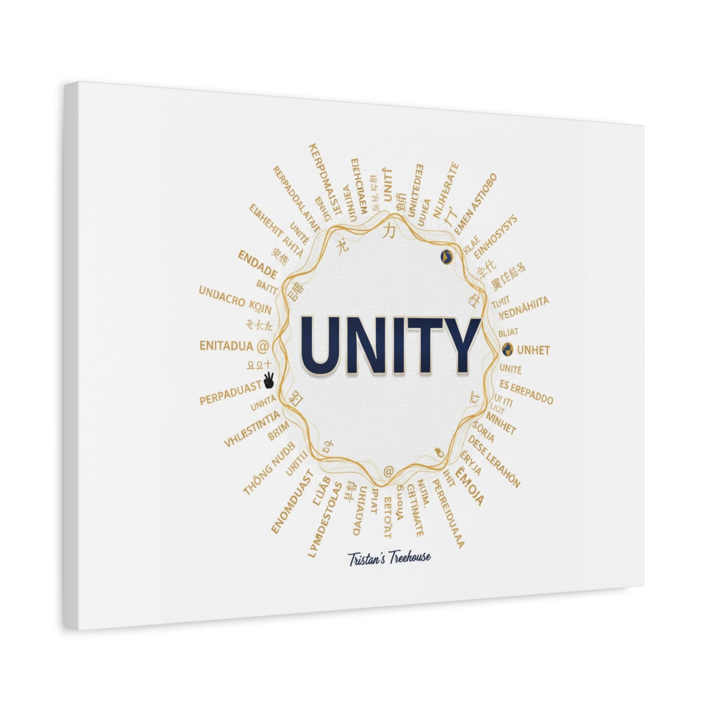 UNITY Canvas, Matte Stretched 1.25" | Dry January sober curious decor