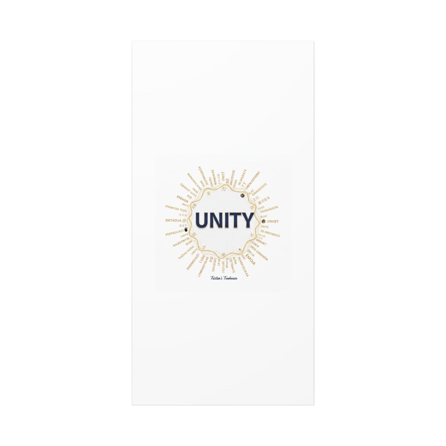 UNITY Canvas, Matte Stretched 1.25" | Dry January sober curious decor