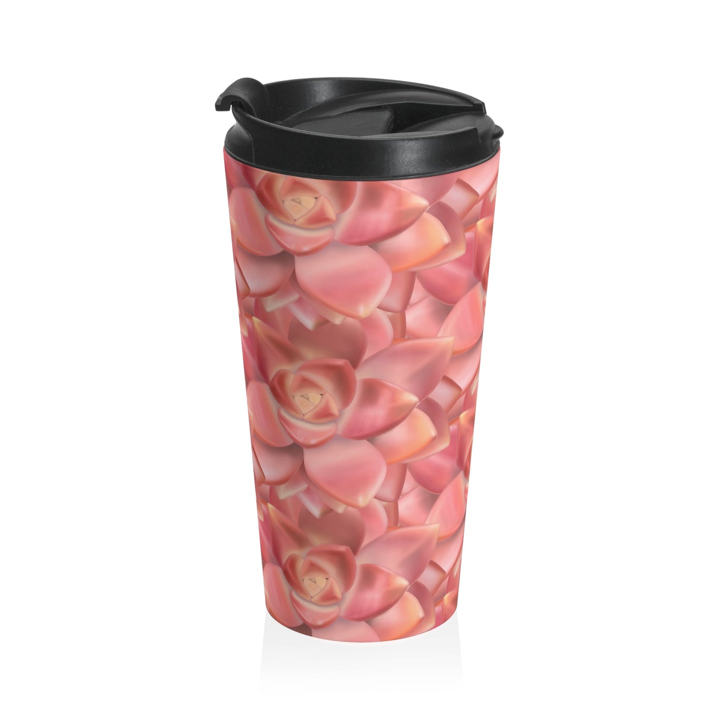 Graptosedum California Sunset Succulent 15 oz Vacuum Insulated Stainless Steel Travel Tumbler
