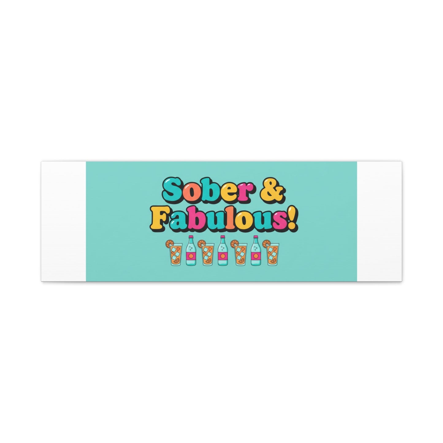 Sober & Fabulous! Canvas | Dry January, Mocktail Trend
