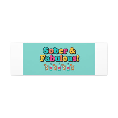 Sober & Fabulous! Canvas | Dry January, Mocktail Trend