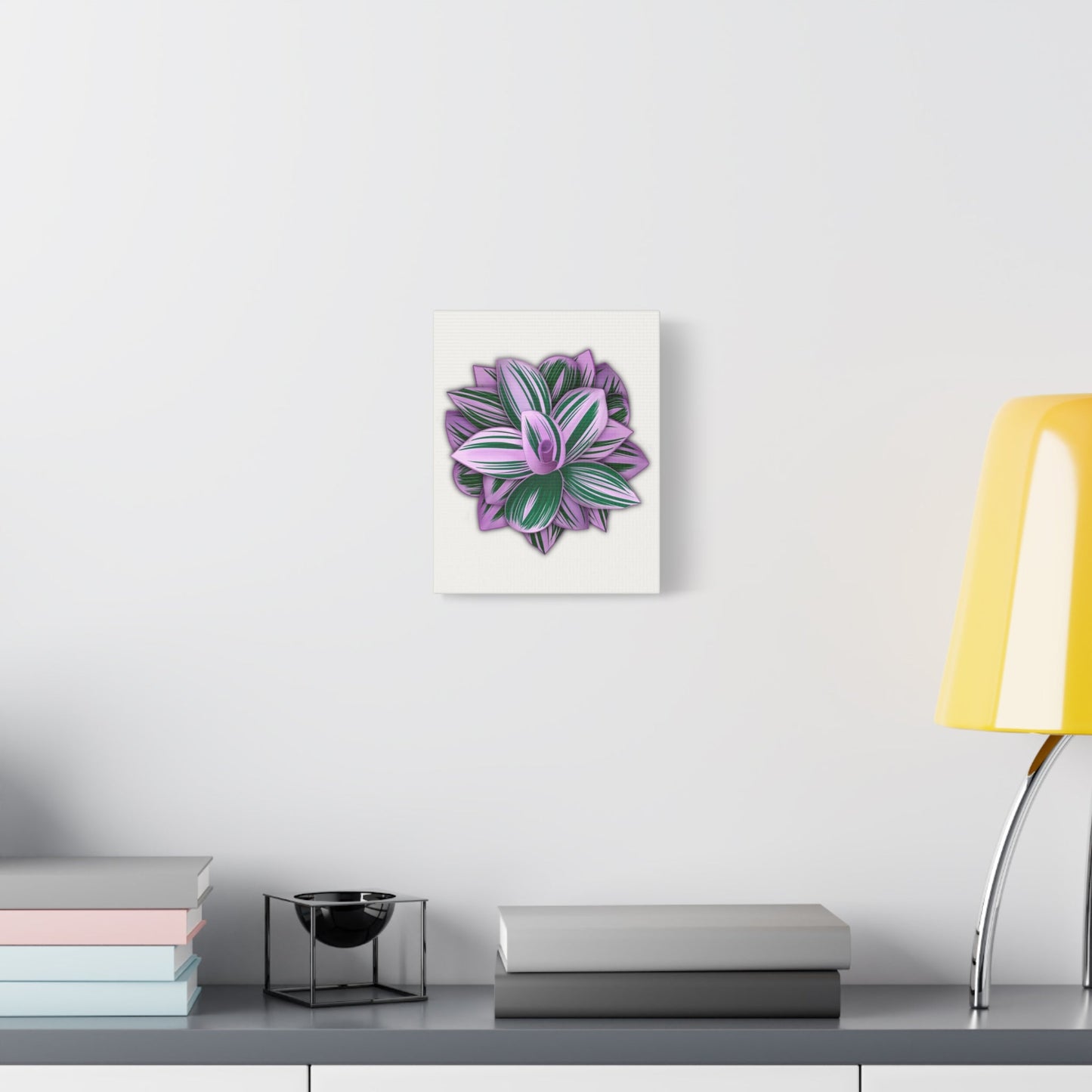 Tradescantia Nanouk Canvas Print – Botanical Wall Art
