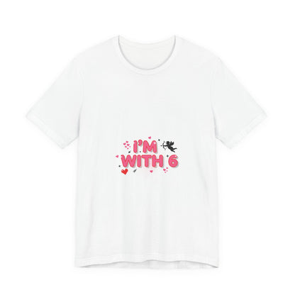 Valentine's I with 6 for 7 grid Tee