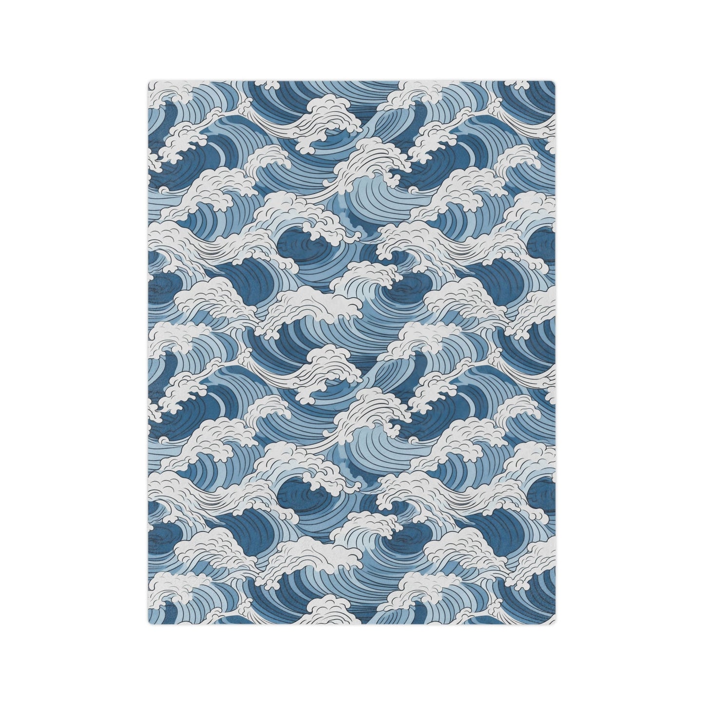 Through The Waters Minky Blanket
