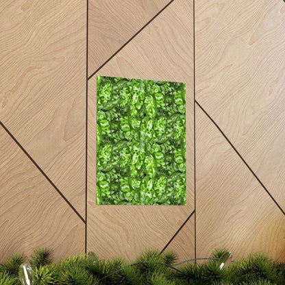 Aglaonema Pictum Botanical Print – Unframed Wall Art