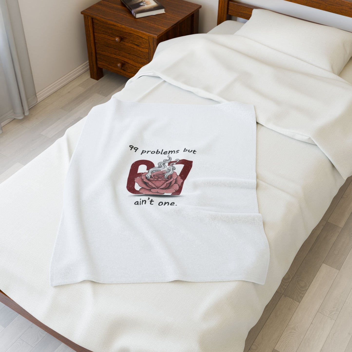 99 Problems But 6 7 Ain't One Blanket | Viral Valentine's Gift | Funny Cupid