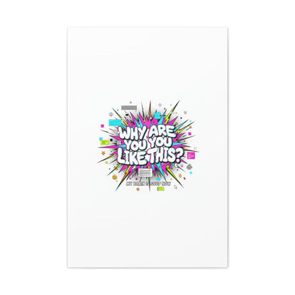 Matte Canvas, Stretched, 1.25"