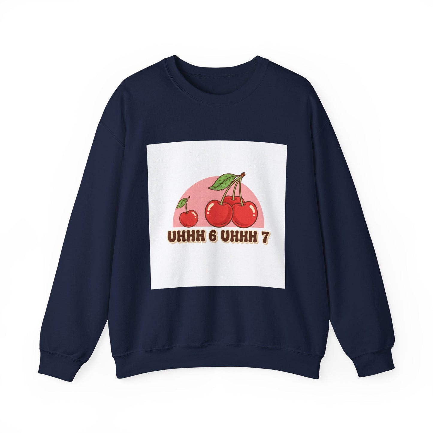 Retro Cherry Graphic Sweatshirt | kawaii fruit design