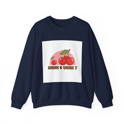 Retro Cherry Graphic Sweatshirt | kawaii fruit design