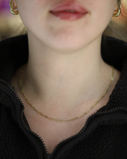 2mm Paperclip Chain