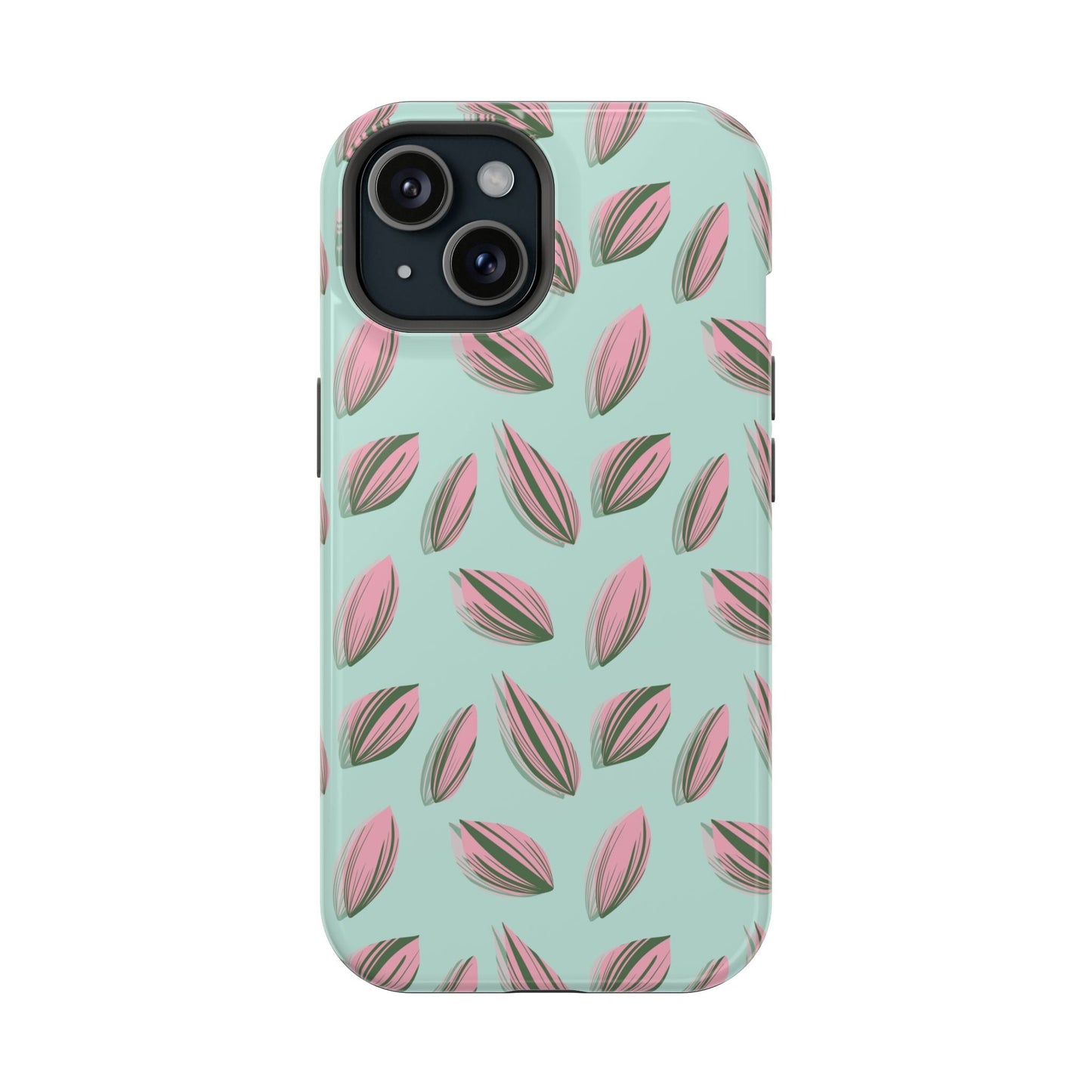 Tradescantia Nanouk Pattern Phone Case – Dual Layer Protective Cover