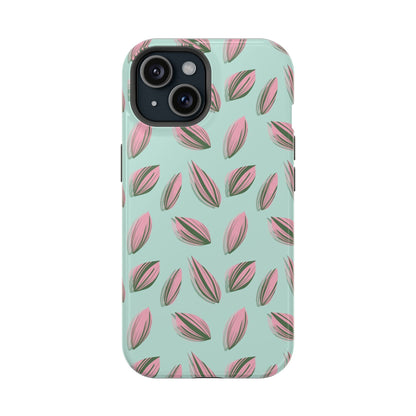 Tradescantia Nanouk Pattern Phone Case – Dual Layer Protective Cover