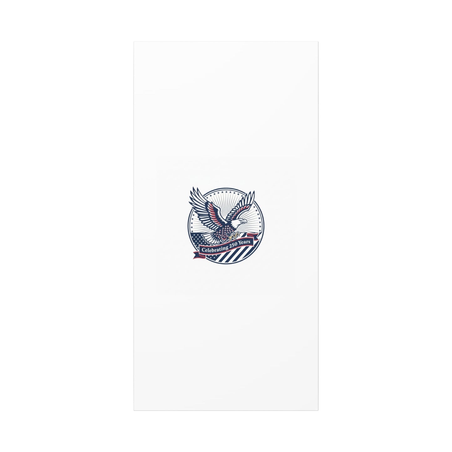 250th Anniversary Eagle Emblem Canvas | Semiquincentennial Americana