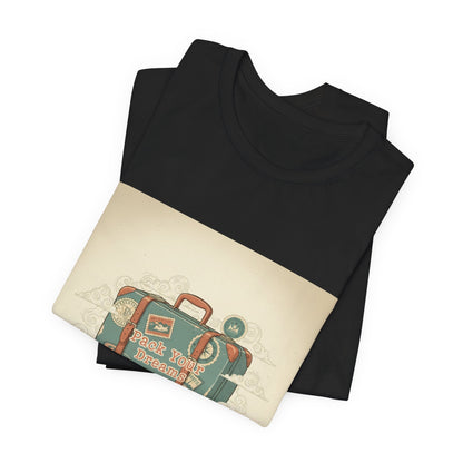 Retro Travel Postcard Tee | passport stamp, wanderlust design