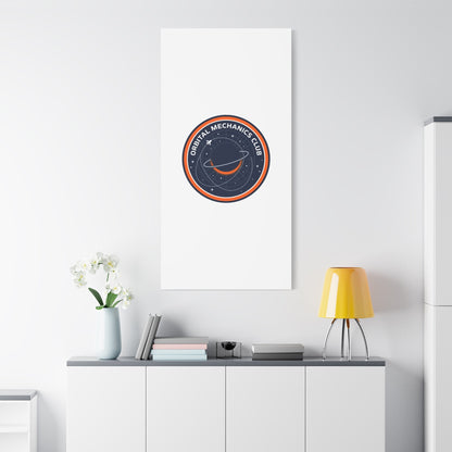 Orbital Mechanics Club Canvas | mission patch, space science