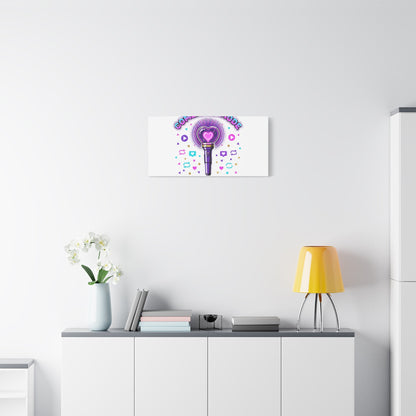 Comeback Mode Lightstick Canvas | K-pop Comeback, Streaming Squad