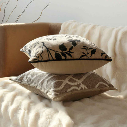 Mid-century Modern Light-luxury Sofa Throw Pillow With A Premium Feel Bed Waist Cushion Cover