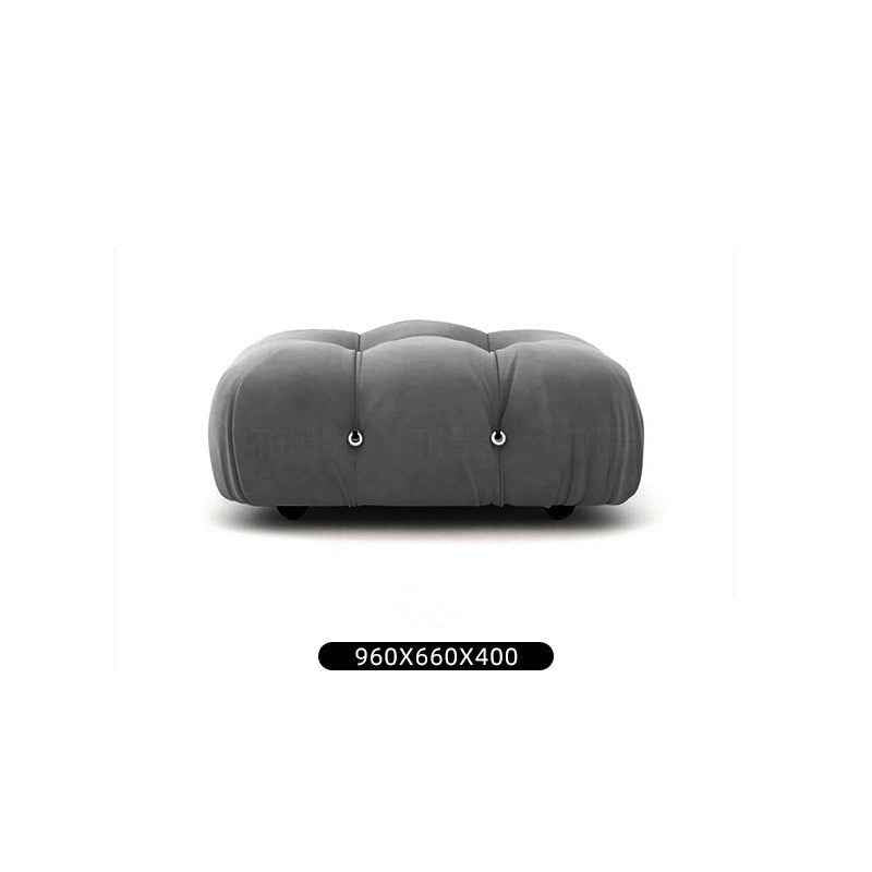 Cloth Classic Module Living Room Free Combination Square Lamb Velvet Sofa