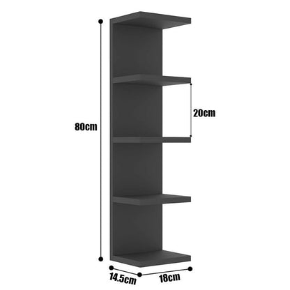 Wall-mounted Display Partition Floating Shelf Living Room And Bedroom Wall Bookshelf