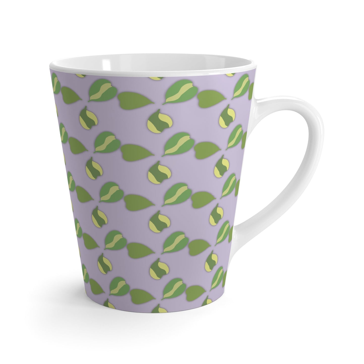 Hoya Kerrii Pattern Ceramic Mug 12 oz