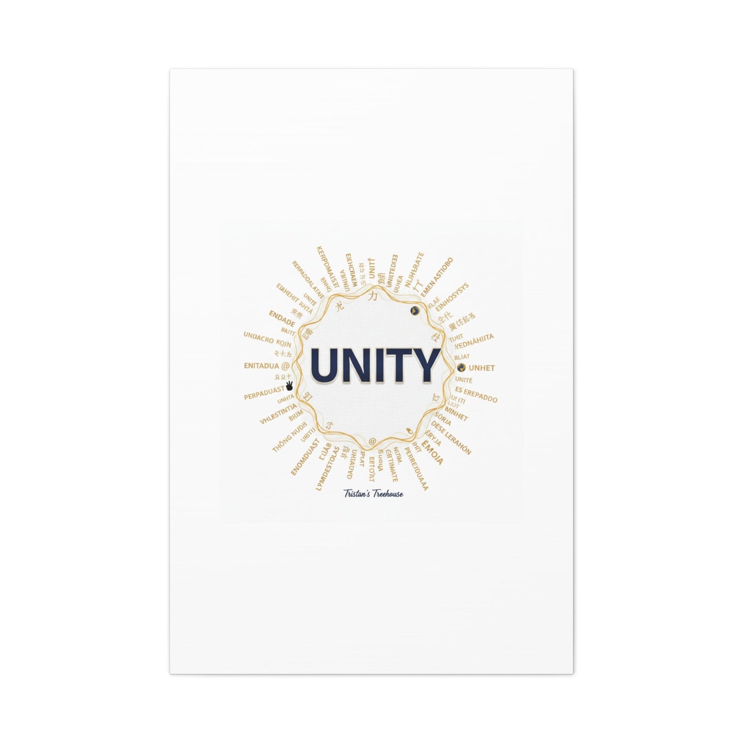 UNITY Canvas, Matte Stretched 1.25" | Dry January sober curious decor