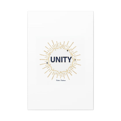 UNITY Canvas, Matte Stretched 1.25" | Dry January sober curious decor
