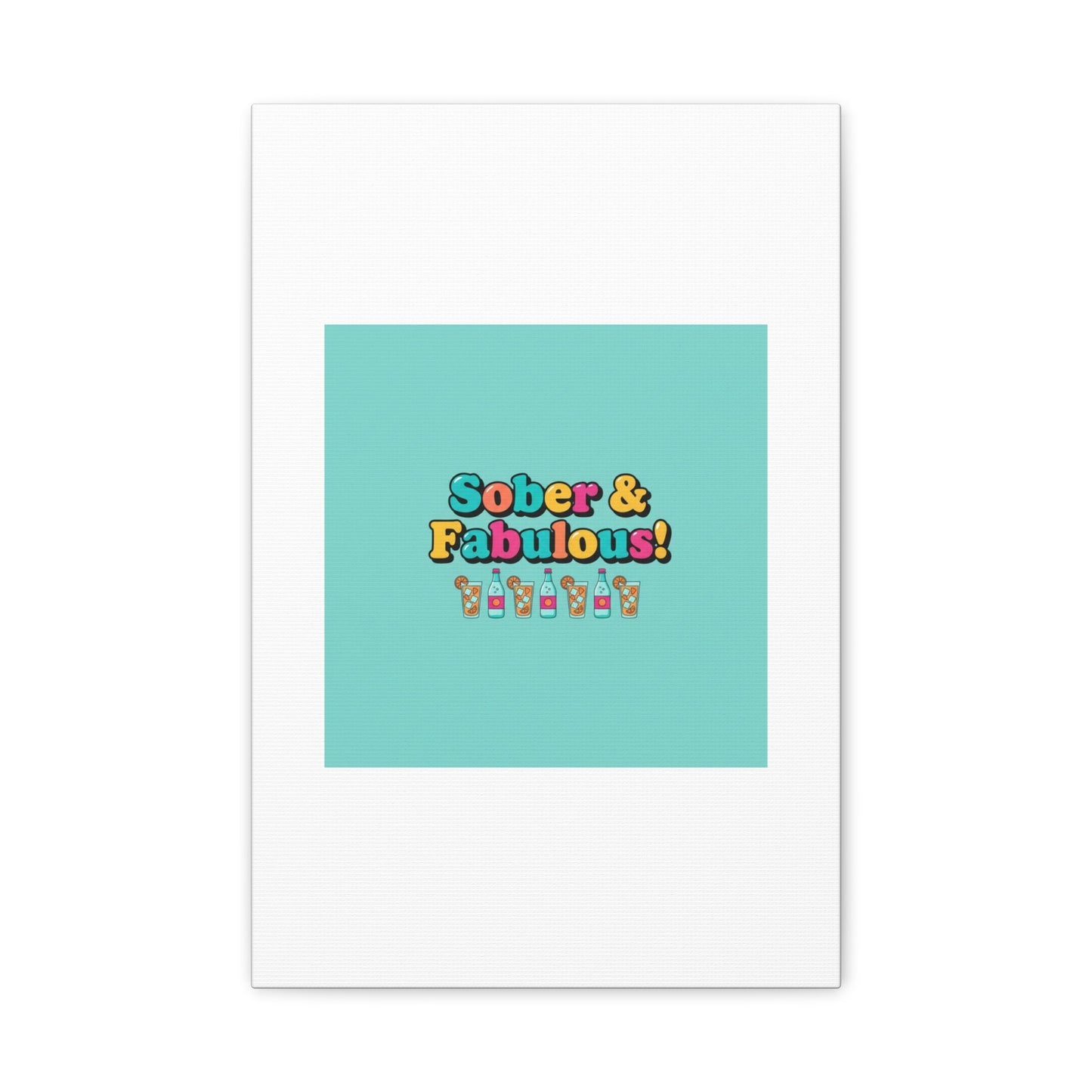 Sober & Fabulous! Canvas | Dry January, Mocktail Trend