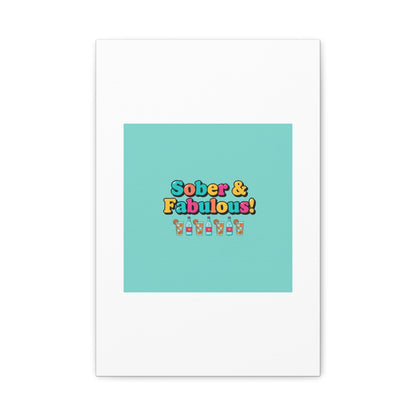 Sober & Fabulous! Canvas | Dry January, Mocktail Trend