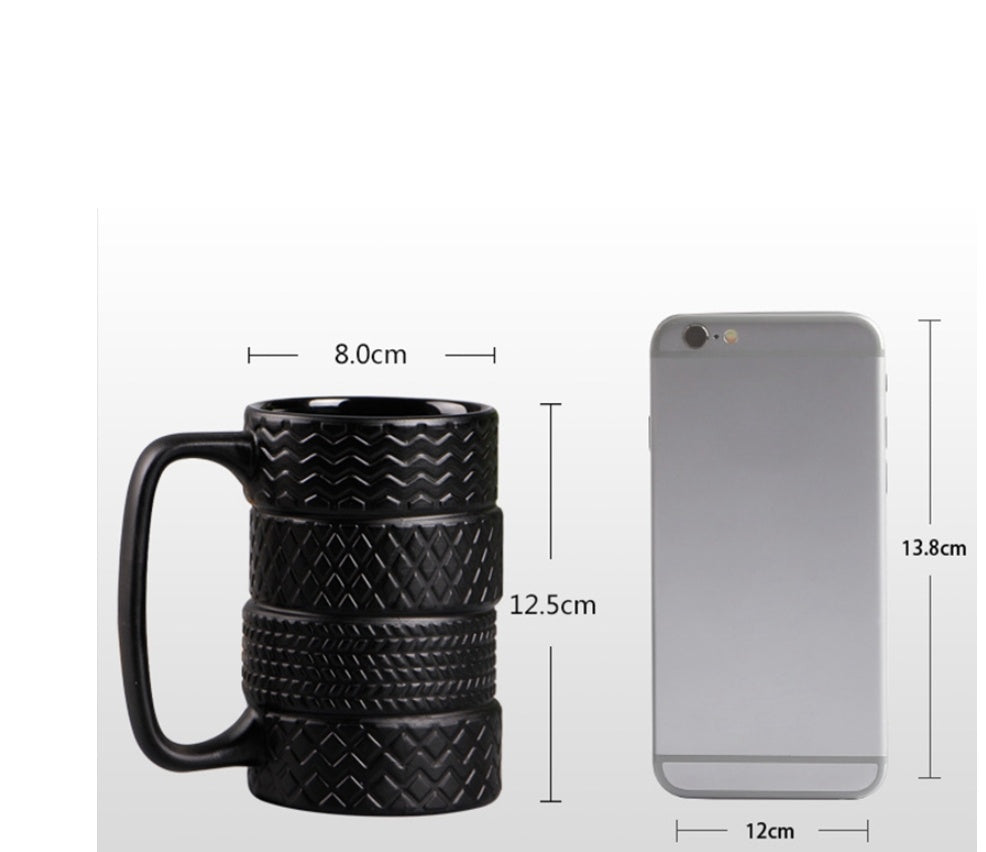 Large capacity ceramic cup